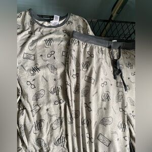 Harry Potter Thermal PJ Set